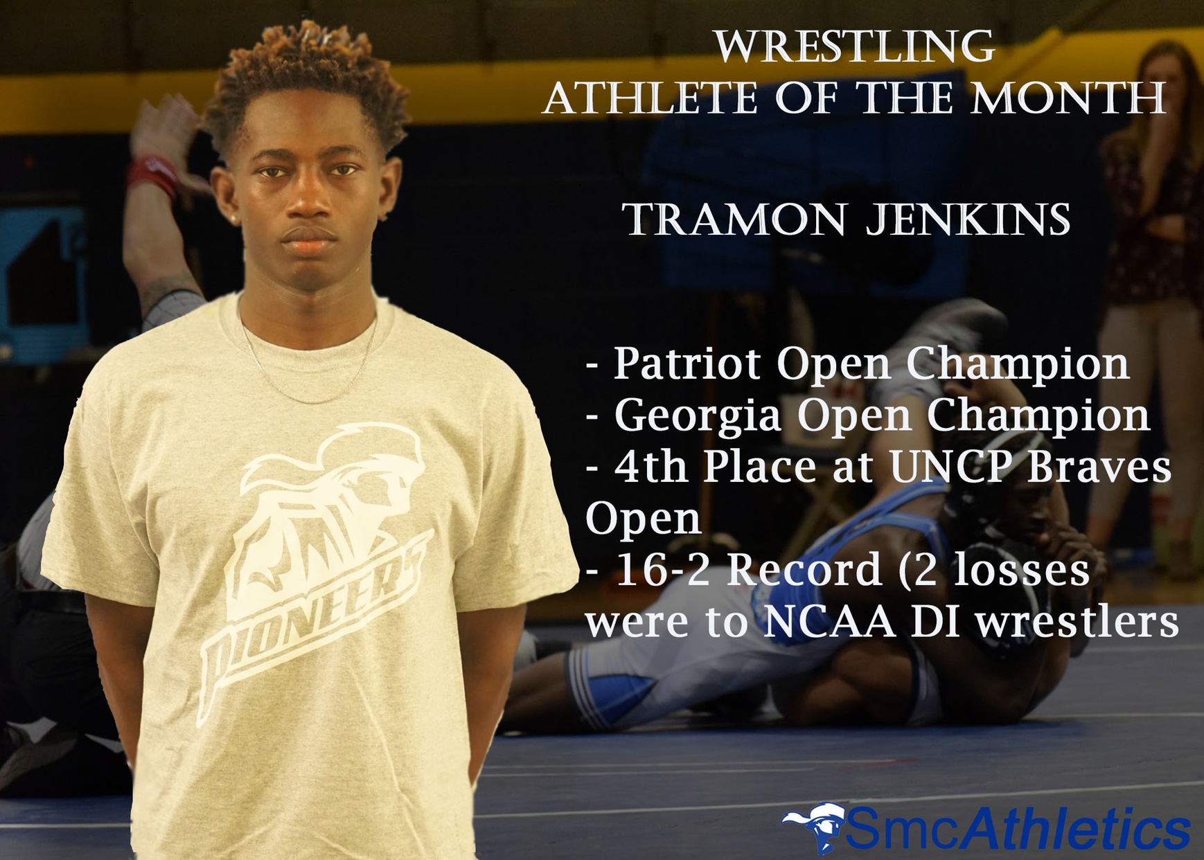 Wrestling Athlete of the Month