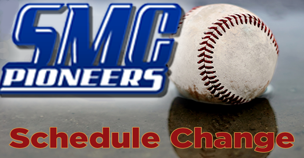 Schedule Change - SMC Baseball vs Catawba Valley Community College