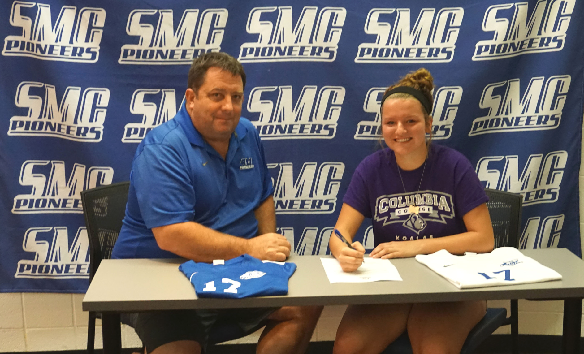 SMC Women's Soccer Player, Heather Blaszak, Signs with Columbia College.