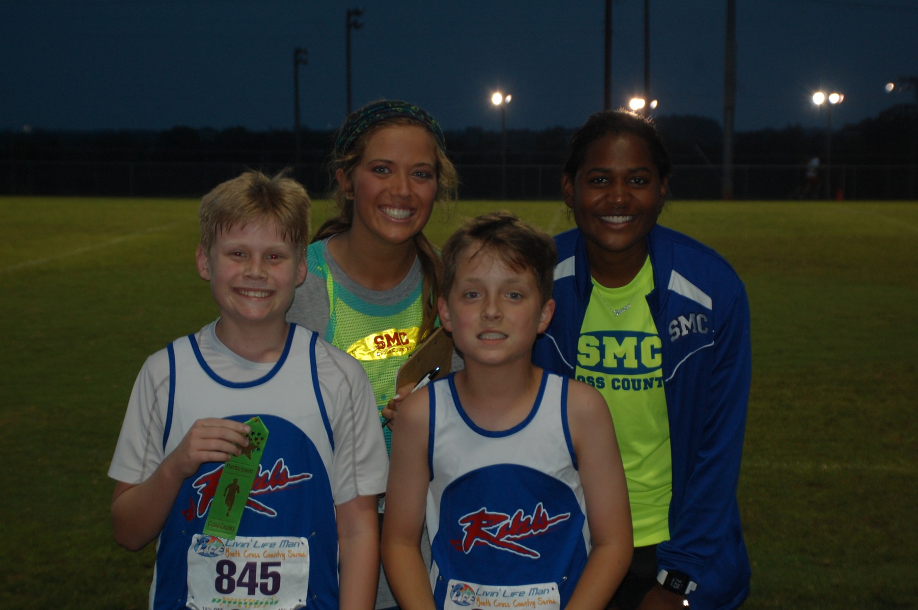 SMC Pioneers XC/TF enjoys time with youth runners