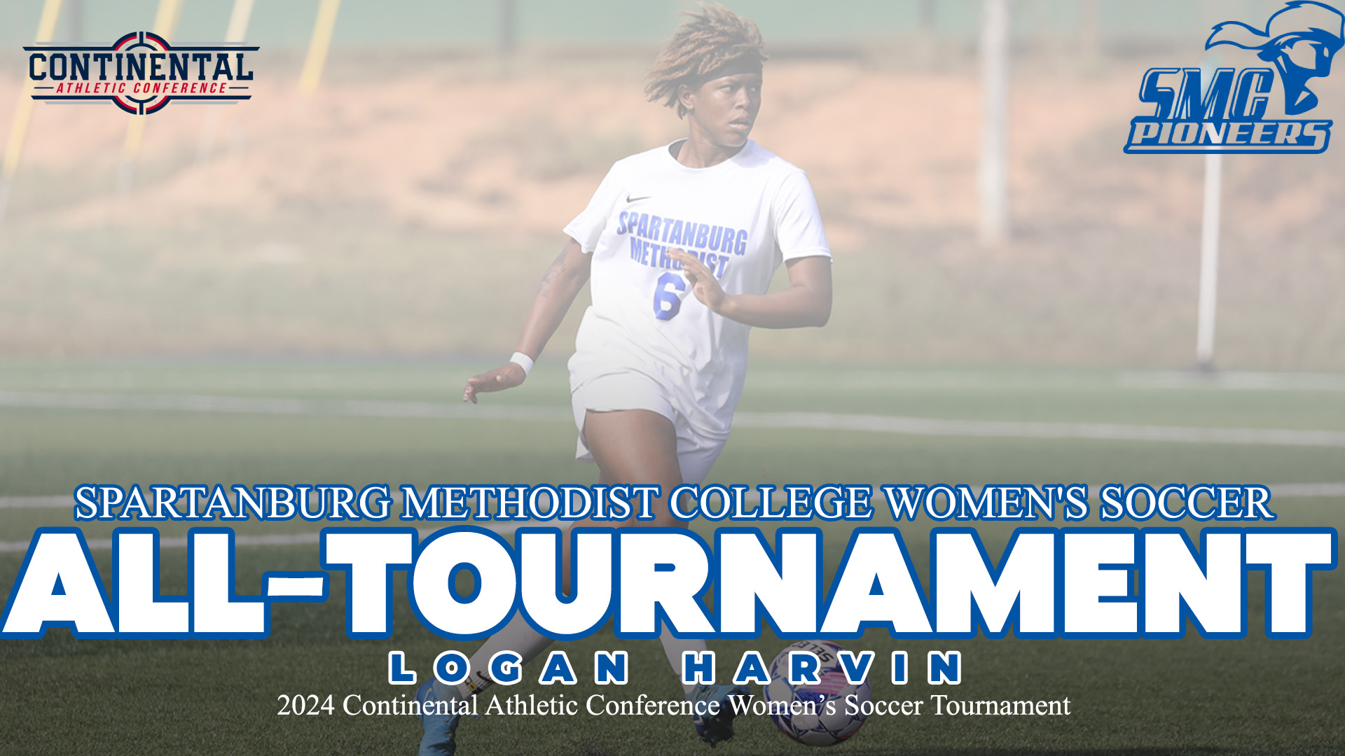 Logan Harvin Named to CAC All-Tournament Team