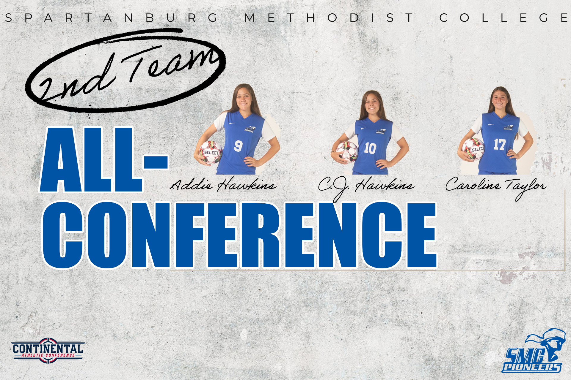 Pioneers Earn All-Conference Recognition