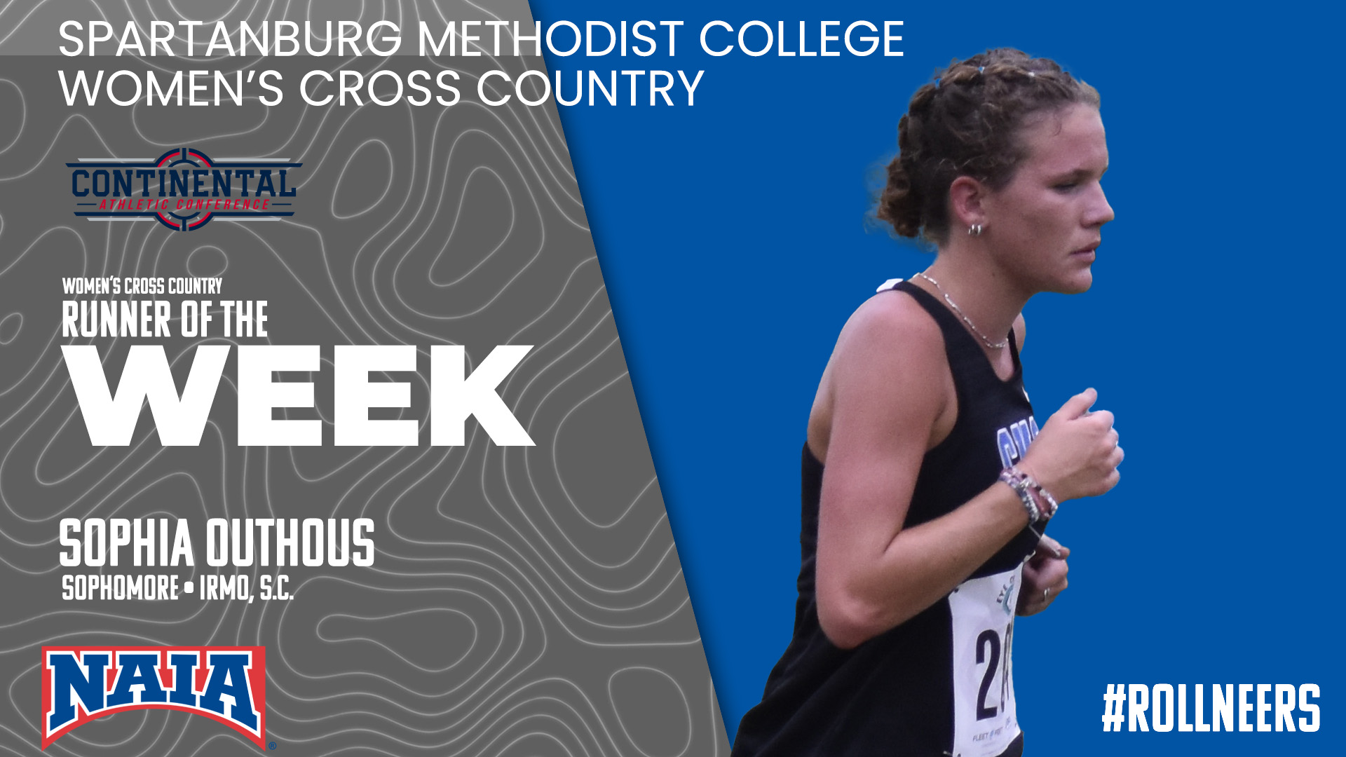 Sophia Outhous Named CAC Women's Cross Country Runner of the Week